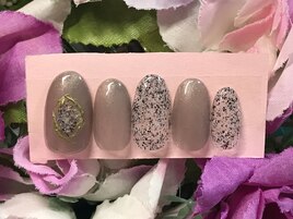 ブローチ風アート☆￥7,800
