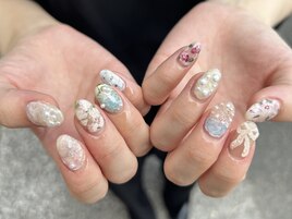 レトロなお花