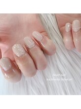 はあとねいる 八戸日計店/ぷっくり模様ネイル