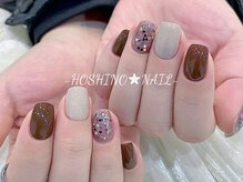 ホシノネイル(HOSHINO NAIL)/ワンカラー・キラキラ・ワンホン