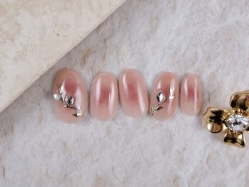 ショコ アンド ラム(Syoko&Lum)/★上品ワンホンネイル★