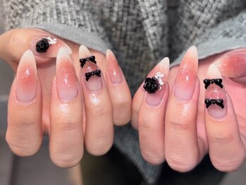 シェリーラメール 池袋店(cherie la mer)の写真/cherie la merならではの可愛さ★手書きア-トやニュアンス系ハイセンス可愛いもお任せ！プチやり放題¥8500~