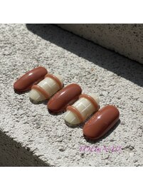 ぷっくりリング北欧モダンネイル