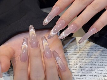 エランネイル 池袋(Elun Nail)の写真/チップ長さ出し対応◎美フォルム×高再現デザインで“指先美人”を叶える☆こだわり派も納得の人気メニュー