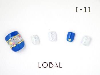 ロバル ネイルアンドまつげ(LOBAL)/フットネイルI‐11