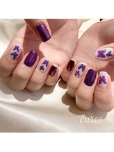 キュアーズ ネイル(CURES NAIL)/蝶々ネイル