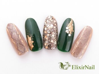 エリクサーネイル 五反田(Elixir Nail)/定額b カジュアル/クーポン使用