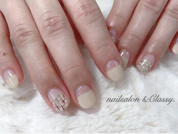 アンドクラッシィ(&classy.)/フレンチツイード