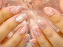 ネイルサロン シェル(Nail Salon SHELL)/春大理石ネイル