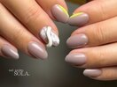 シンプル×春デザイン