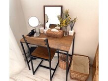 ベル 武蔵小杉店(Belle)の雰囲気(まつ毛パーマ施術後にゆっくりメイクやヘアのお直しができます◎)