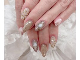 (中原)秋のレオパードネイル