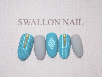 スワロンネイル(SWALLON NAIL)/１・２月　定額ネイル
