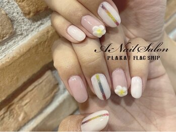エーネイルサロン プラーカ本店(A-Nail Salon)/プルメリアネイル