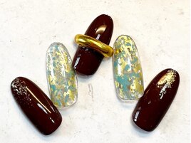 ゴージャスリングネイル