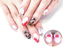 ネイルコレクション ピンク(Nail Collection Pink)/ジェル放題★ミニー・概念ネイル