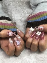 マルネイル(maru nail)/バレンタインネイル