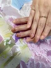 The ネイルサロン/秋／チェック柄