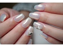 エクラ(Eclat)/ミラーネイル¥7000