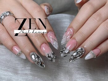 ゼン ネイル デザイン 池袋(ZEN NAIL DESIGN)/ * 長 さだしやり放題×つけ放題
