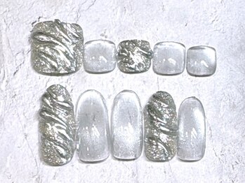 ネイルサロン 爪の写真/シンプルでも上品なデザインを豊富にご用意♪ネイルが初めての方にもおススメのサロン☆パラジェルOK◎