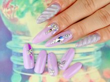 アン ジョーヌドラゴ/ユニコーンアートネイル