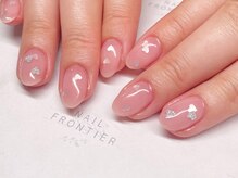 ネイルフロンティア 吉祥寺(NAIL FRONTIER)/ハートホロネイル5480円～