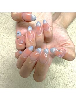 キャンネイル 金山店(Can Nail)の写真/大人気の付け放題のコース♪【持込シンプルアート¥5980】流行りのニュアンスネイルやマグネットもお任せ◎