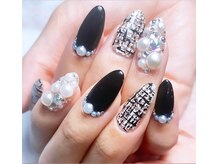 リラ ネイルサロン(Lila)/ツイードアートジェルネイル