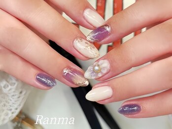 ランマ 八尾店(RANMA)/ぷっくりお花