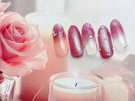 ピンク×きらきら