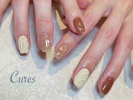 ハートとニット