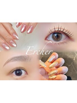 ネイル・アイメニューの同時施術が可能