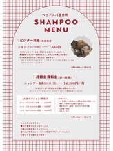 ヘッドスパ整作所/月額制の通い放題プラン