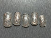 アイ ネイルズ 天神店(I nails)/大人キラキラニュアンス　￥6500