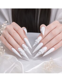 HOT Nail Salon【ホット】≪長さだし|持ち込み|フィルイン|パラジェル|新大久保≫の写真/《初回ソフトジェルオフ無料☆》豊富なカラーやパーツ、デザイン性の高いネイルをご提案致します◎