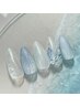 【人気No.1】夏限定人魚の涙定額ネイル ¥8280