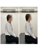 ナオル整体 池袋院(NAORU整体)/座り姿勢がここまで改善【池袋】