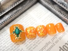 スタイリッシュネイルズ(Stylish Nails)/サマーオレンジ