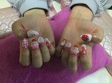 ネイルサロン パピリオ(Nail Salon papilio)/イチゴネイル