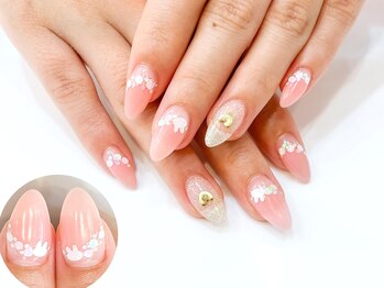 ネイルコレクション ピンク(Nail Collection Pink)/ジェル定額￥7990★うさぎホロ