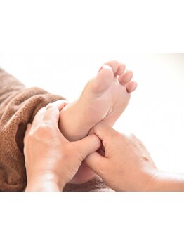 足つぼを刺激したい