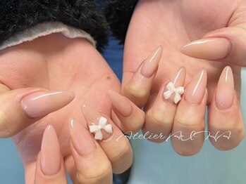 アトリエ アイハ(aiha)/りぼんネイル