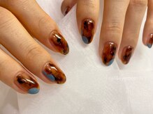 アイヴィー(IVY)/べっ甲/ブラウン/秋ネイル