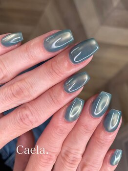 カエラ(Caela)/大人気うるうるマグネットネイル