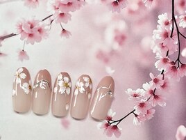フリーアート♪さくらネイル