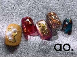 85min アンティークネイル