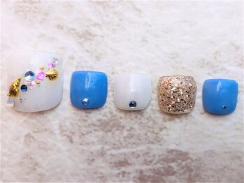 ラ クレア 津田沼店/フット：定額アート￥7000