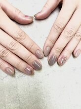 ネイルサロンファストネイルプラス 新宿店(FAST NAIL PLUS)/冬ネイル2023【マーブル】