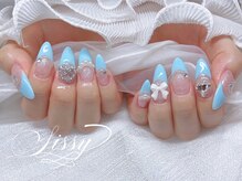 シシー 心斎橋店(sissy)/水色フレンチ♪